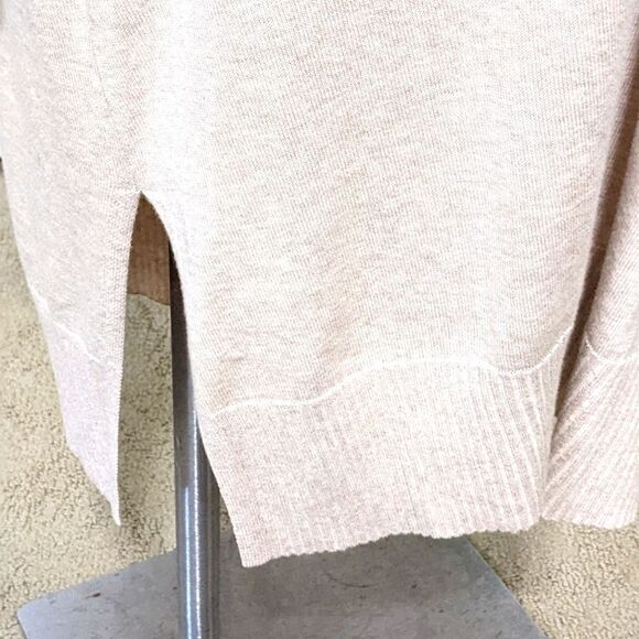 NWOT Isaac Mizrahi Women's Open Front Duster w/ Patch Pockets, Ribbed Cuffs - Picture 12 of 14